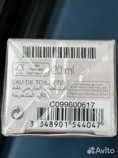 Духи Miss Dior новые в упаковке