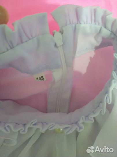 Блузка школьная для девочки р 146