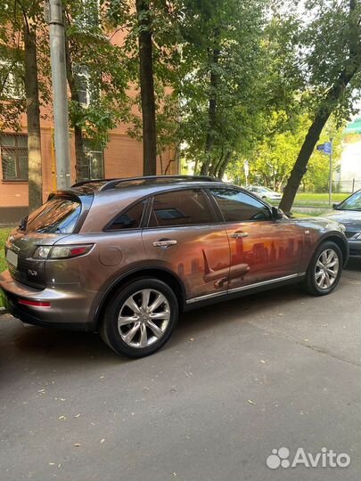 Infiniti FX35 3.5 AT, 2007, 126 000 км