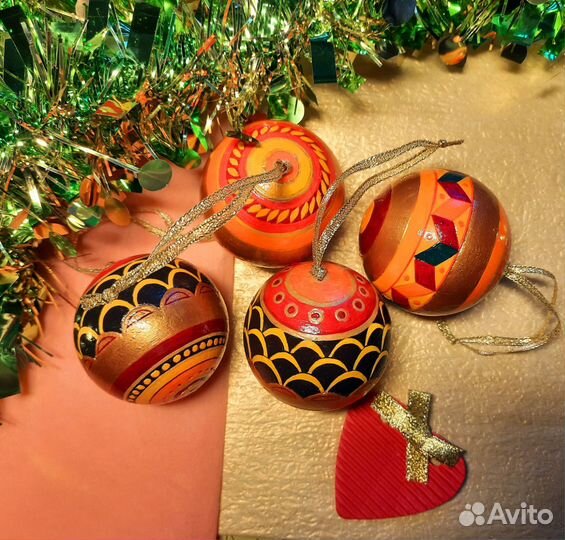 Елочные шары. Новогодний декор