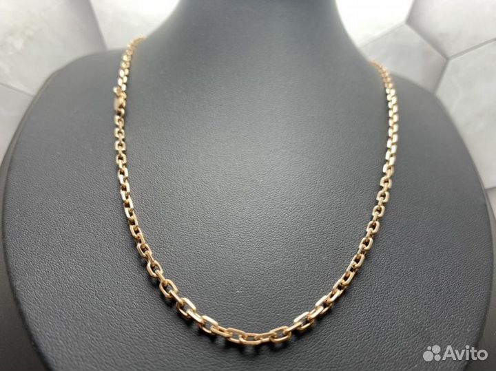 Золотая цепь 585 пробы массой 12.4 грамма (56см)