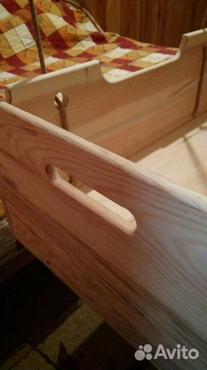 Ящик, люлька, сосна