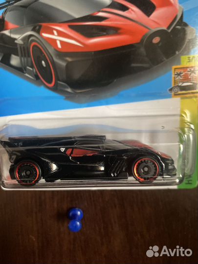 Hot wheels bugatti bolide red