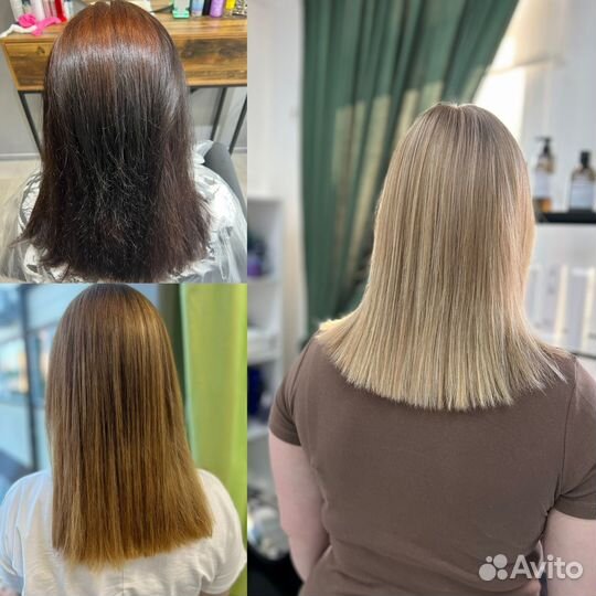Парикмахер, колорист, окрашивание, сложность любая