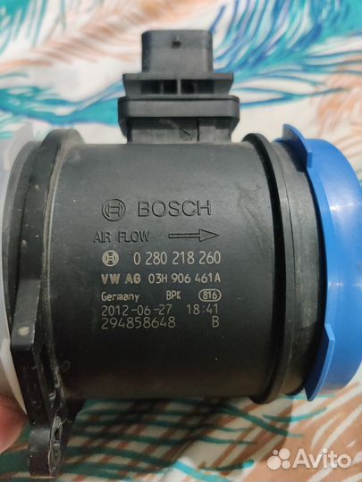 Датчик массового расхода воздуха дмрв Touareg NF