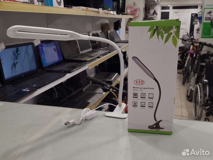 Лампа светодиодная на прищепке