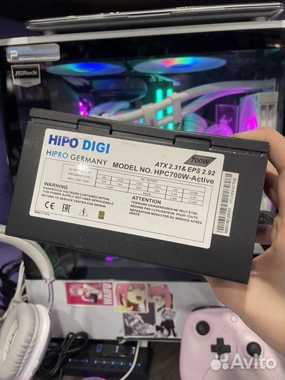 Блок питания hipro 700w