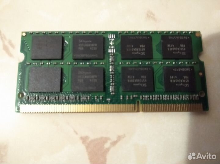 Новая память ноутбучная sodimm Kingston ddr3 8гб