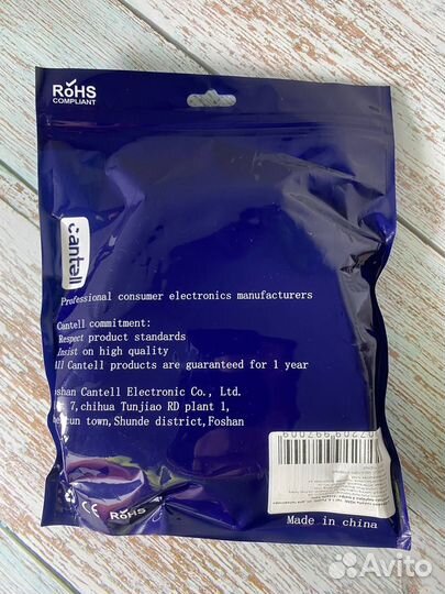 Цифровой кабель hdmi 3м ver 1.4, FullHD, 2K, новый