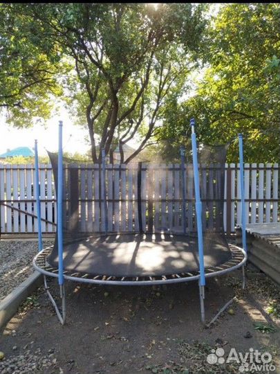Батут с сеткой бу