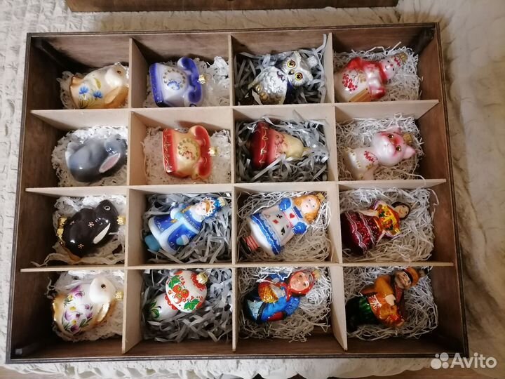 Короб для ёлочных игрушек