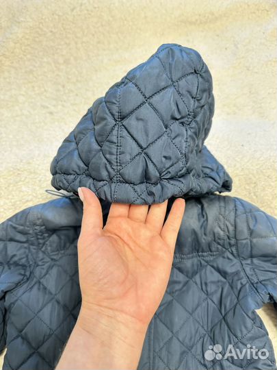 Куртка стеганная с капюшоном детская 104