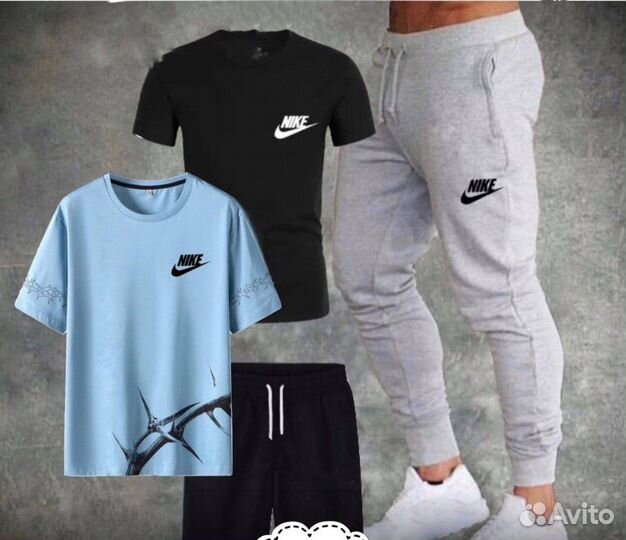 Спортивный костюм летний 4в1 Nike