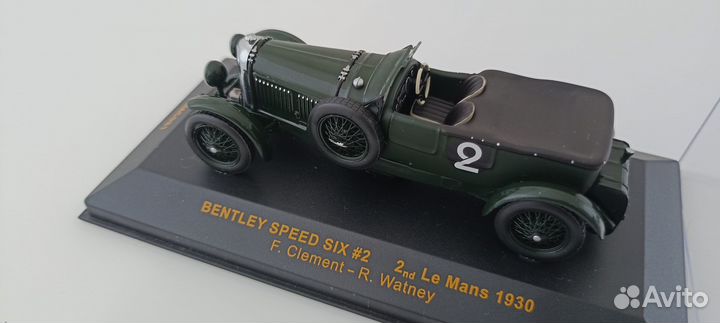 Модель Bentley Speed Six Le Mans 1930 Ixo