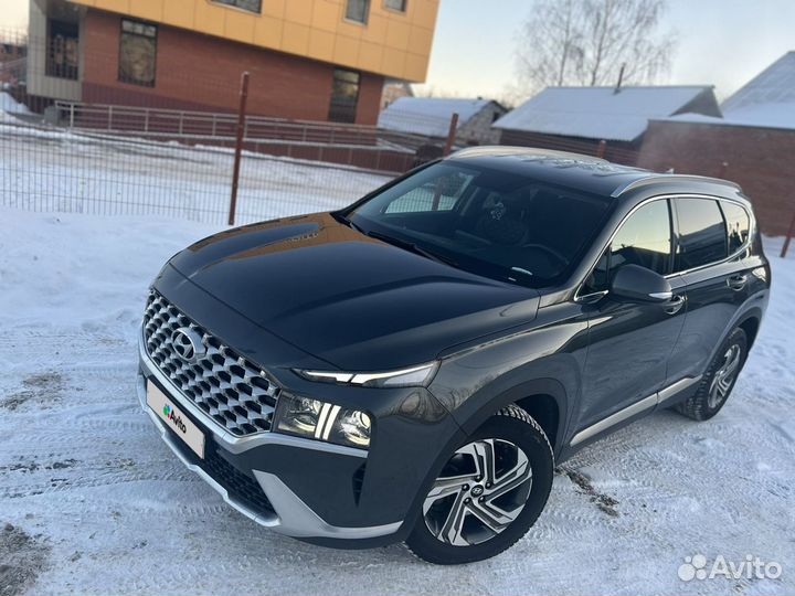 Hyundai Santa Fe 2.2 AMT, 2021, 54 540 км