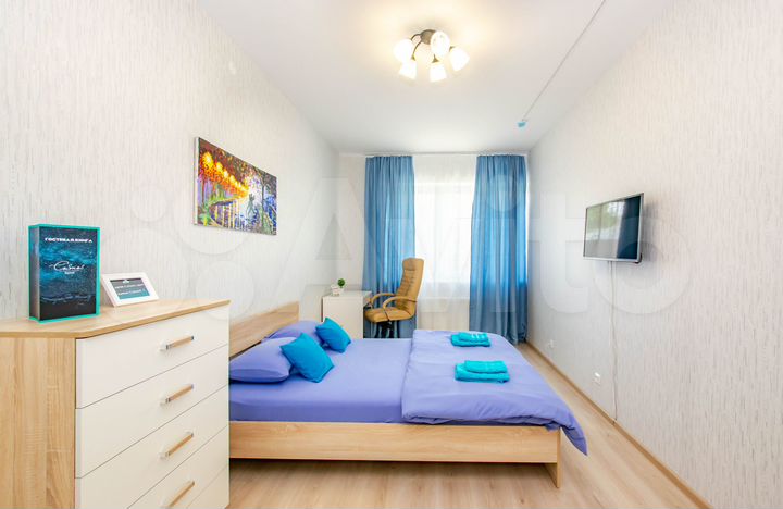 1-к. квартира, 42 м², 2/25 эт.
