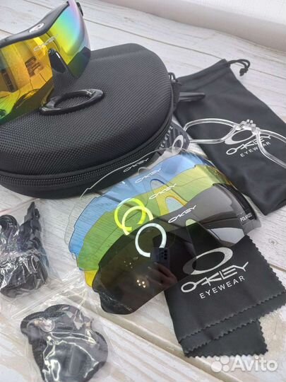 Тактические очки oakley с 5 линзами