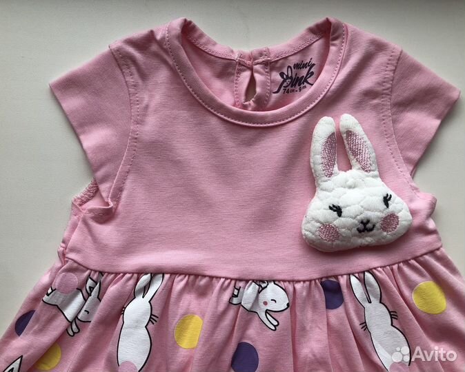 Платье для девочки 74 80