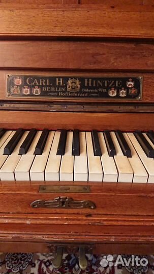 Пианино старинное немецкое