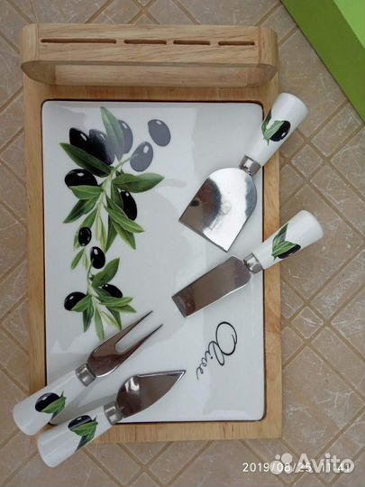 Набор для нарезки сыра, мяса