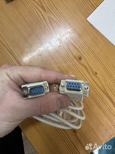 Кабель null modem db9f/db9m