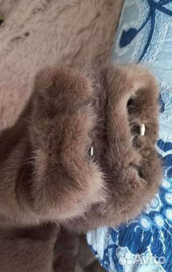 Шуба норковая поперечка 44-46