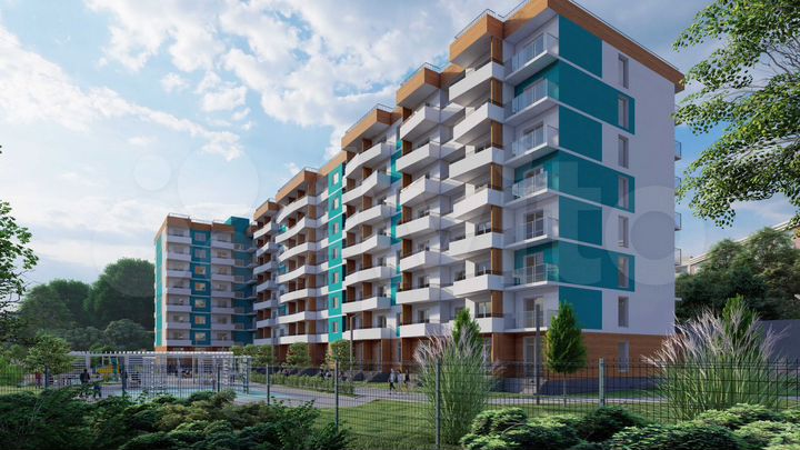 Квартира-студия, 25,3 м², 8/9 эт.