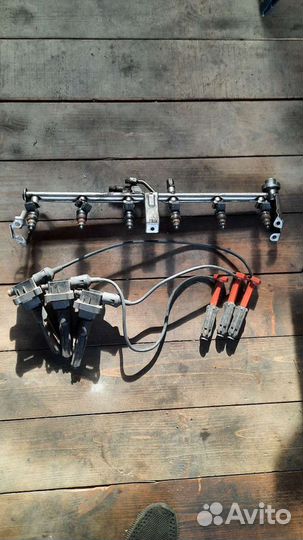 Рампа с форсунками w124 m104 2.8 3.2