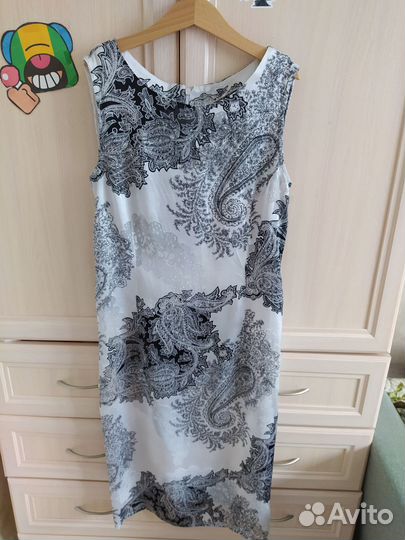 Платье шелк 100