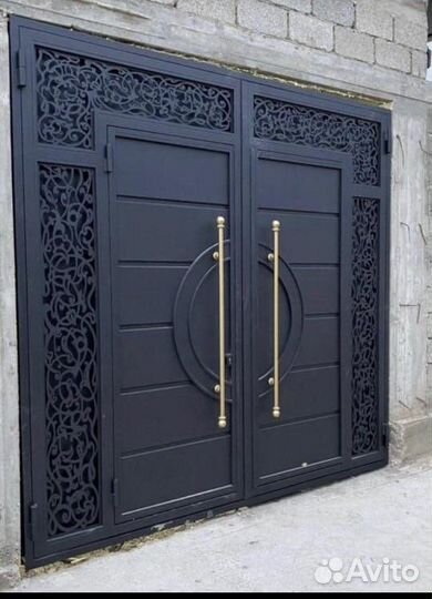 Кованые ворота в Дагестане