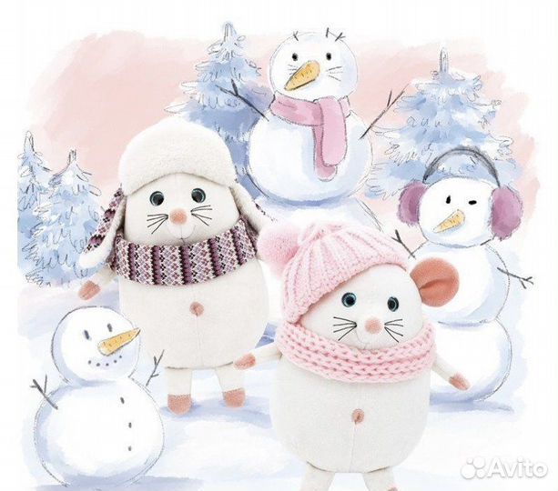 Новая мягкая игрушка Мышонок Orange Toys 20 см