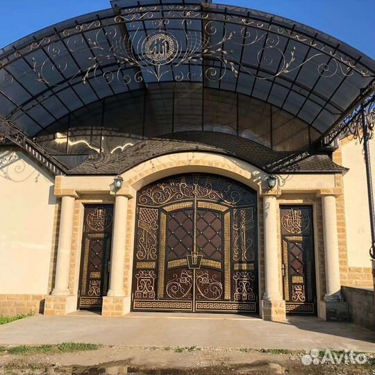 Кованые навесы 96