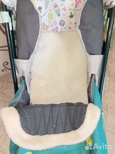 Детские санки коляска