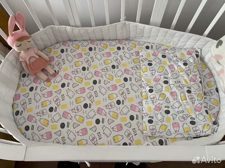 Постельное белье в детскую кроватку