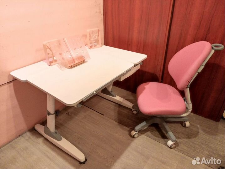 Растущая парта Nanotec+ стул для школьников