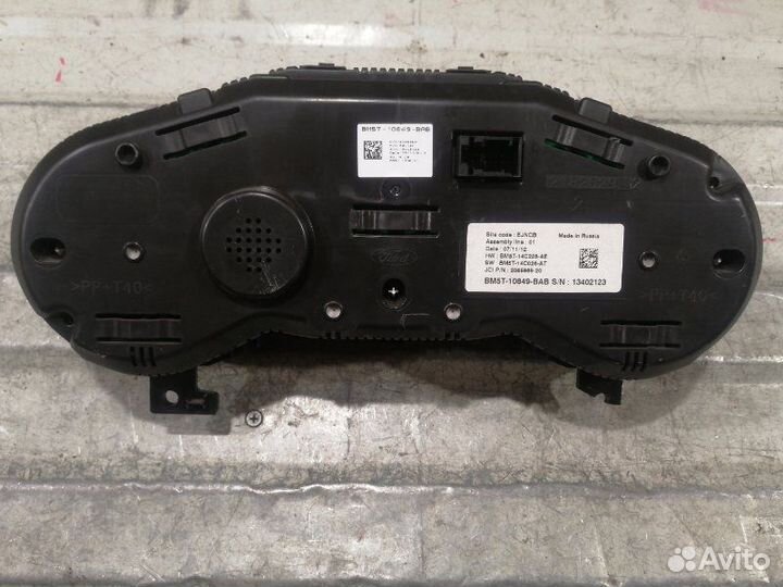 Щиток приборов Ford Focus 3 седан 1.6 iqdb 2012