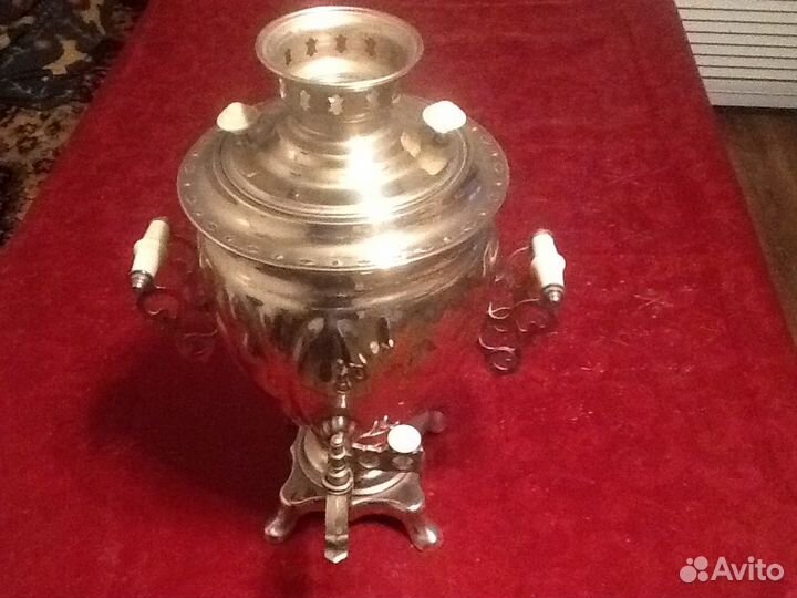 Самовар, новый, винтаж, 3л