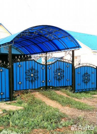 Кованые ворота