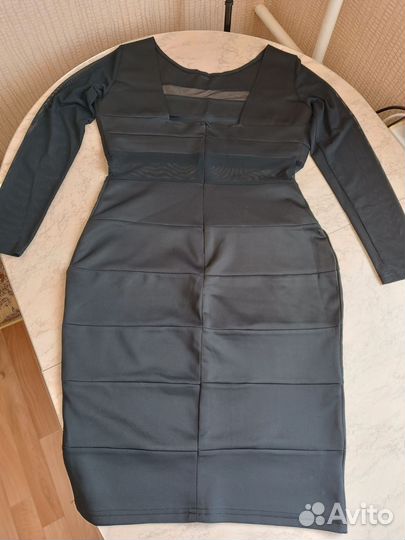 Вечернее платье 48-50 размер черное