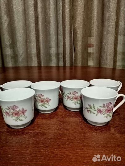 Винтажные кофейные чашечки 1960 г. Англия