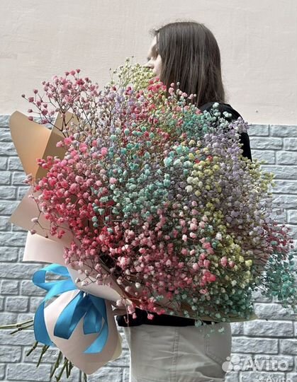 Букет из гипсофилы