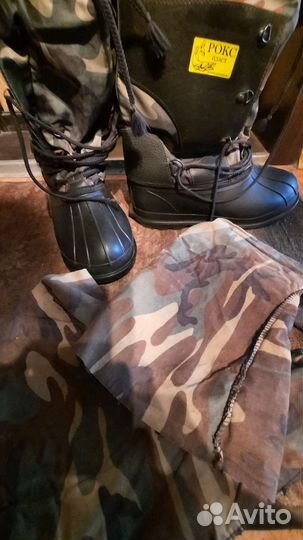 Сапоги для зимней рыбалки