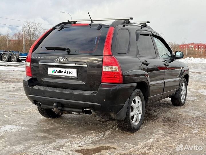 Kia Sportage 2.0 AT, 2007, 231 000 км