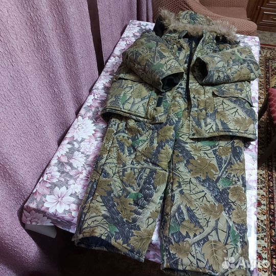 Зимний костюм мужской для охоты и рыбалки
