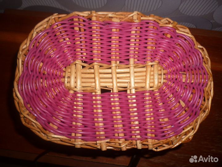 Корзинка плетёная детская СССР