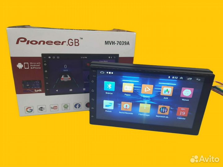 Новая магнитола pioneer android 2/32 гарантия