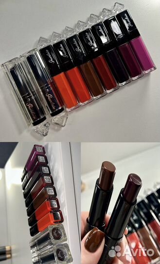 Помады givenchy, dior, kiko, mufe