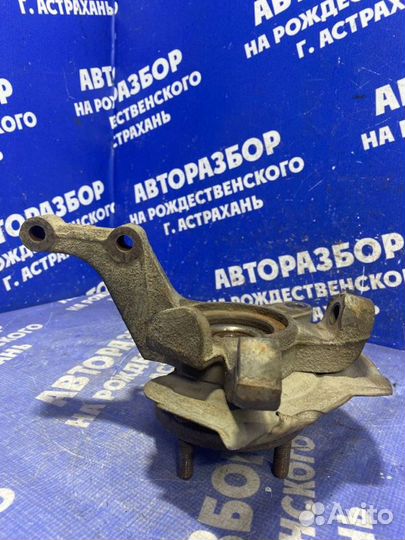 Передний левый поворотный кулак Chevrolet Aveo