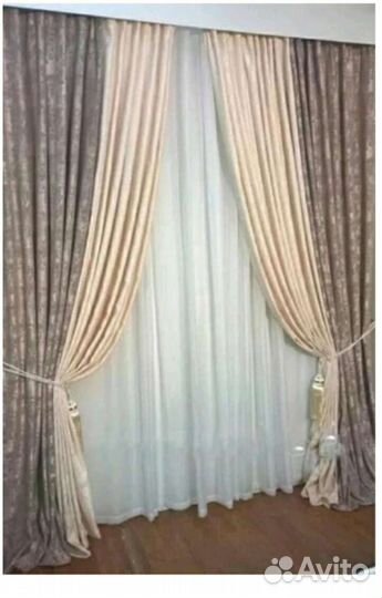 Шторы готовые новые