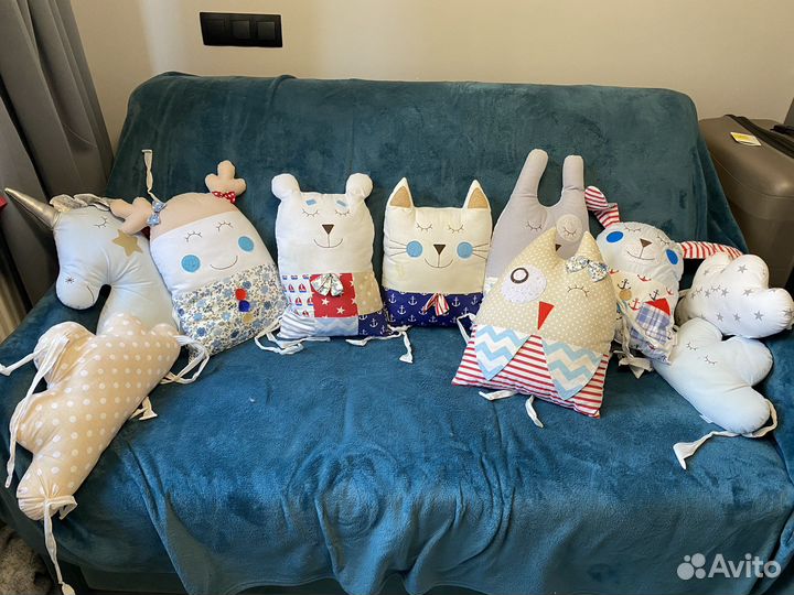 Бортики в детскую кроватку